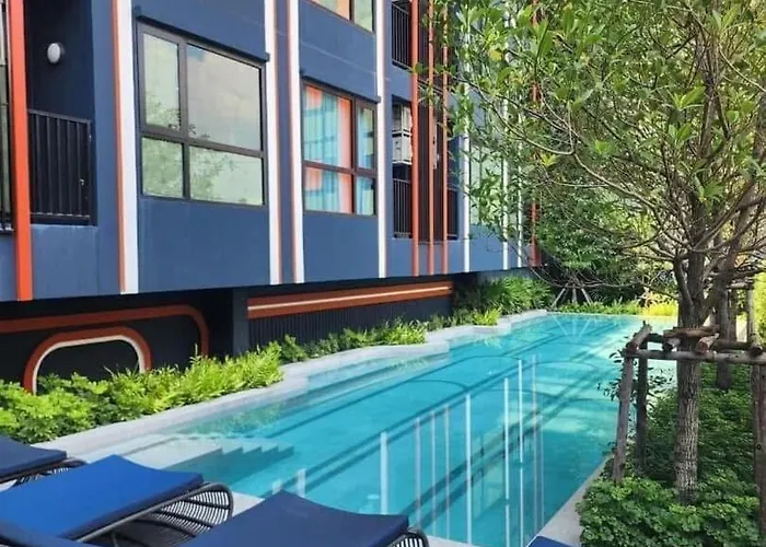 アパート 1bed Near Airport Bts Big-c Swimming Pool Gym